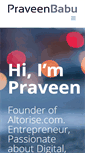 Mobile Screenshot of praveenb.com